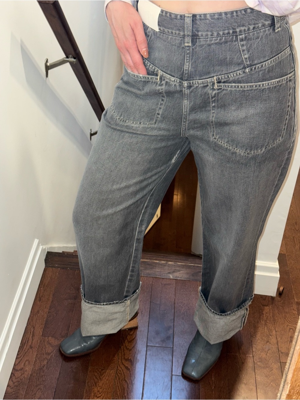 CLOSED backwards jeans grey
